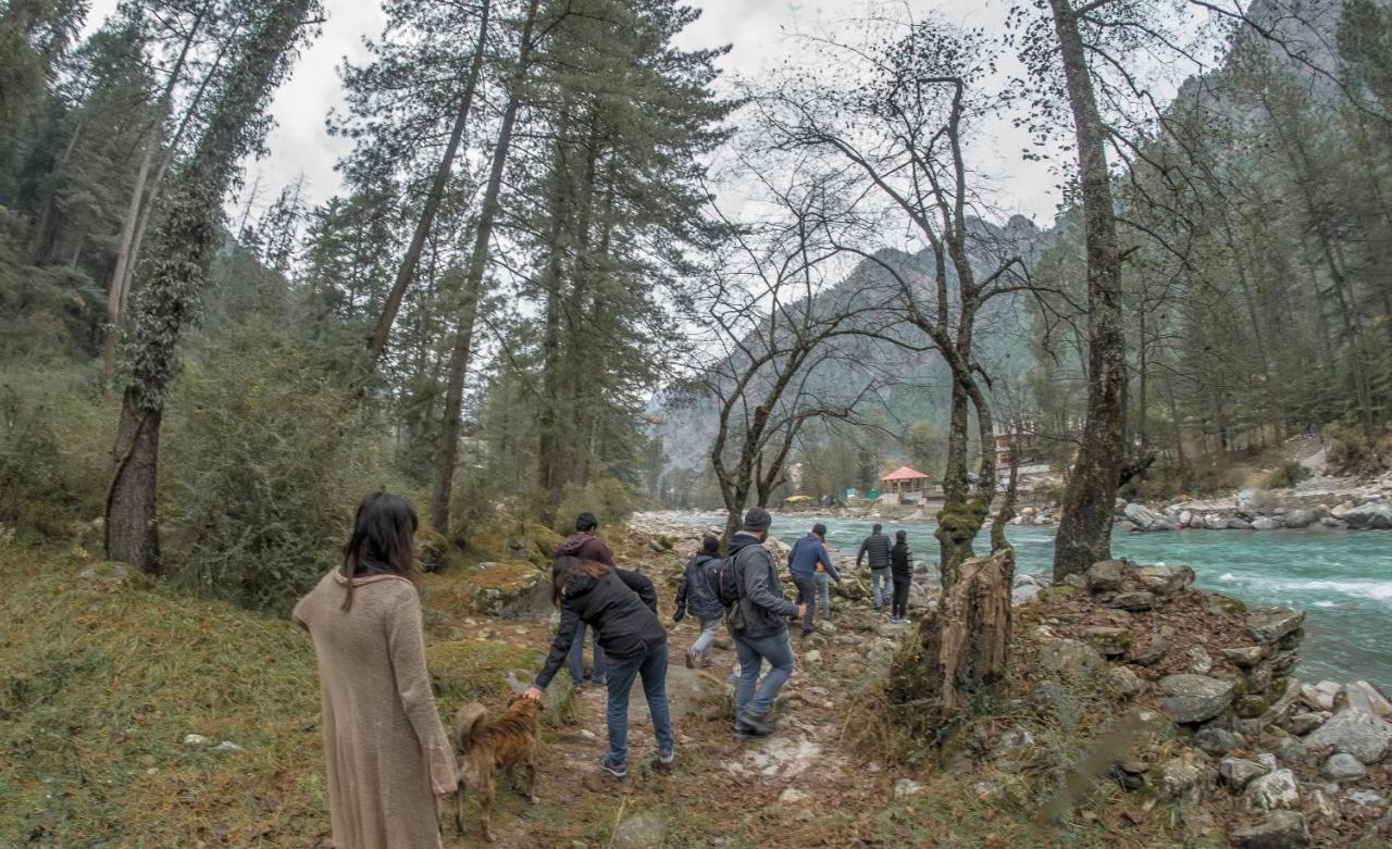 Parvati Kuteer Riverside Resort Kasol Exterior foto
