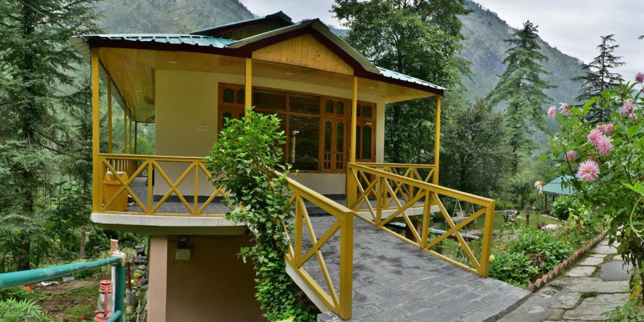 Parvati Kuteer Riverside Resort Kasol Exterior foto
