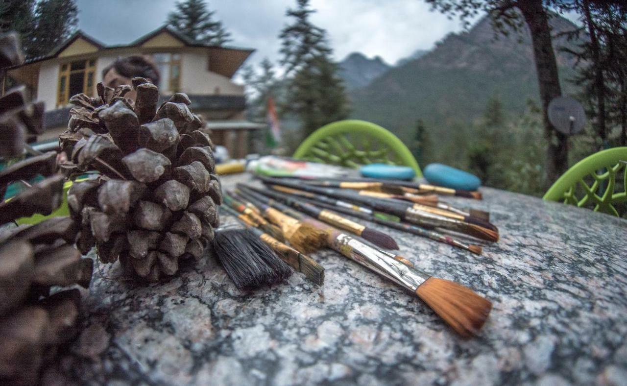 Parvati Kuteer Riverside Resort Kasol Exterior foto